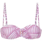 LASCANA Bikiniöverdel syrén / vit