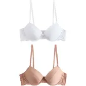 Next Behå nude / vit