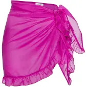 LASCANA Strandhandduk magenta