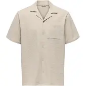 Only & Sons Skjorta 'ONSKian' stone