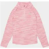 MONTIREX Girls' Trail 1/4 Zip Top Junior, rosa