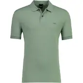 BOSS för män. 50553564 Pallas grön polotröja (XL), Casual, Bomull, Kort ärm