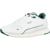 Pepe Jeans Låg sneaker 'BEXLEY ONE' grön / vit