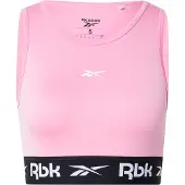 Reebok Sportbehå ljusrosa / svart / vit