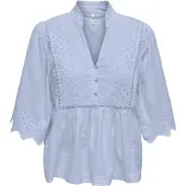 JDY Blus 'JDYMAYA' duvblå