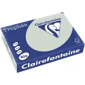 Clairefontaine papper A4/80g stålgrå (500)