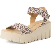 Tamaris Sandal brun / ljusbrun / svart