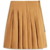 Tommy Hilfiger Washed Pleated Midi Skirt