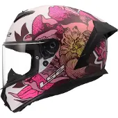 LS2 Ff820 Rapid Iii Poppies Ii Fullface-hjälm