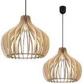 Light11 HOME Modern LED-takpendellampa i trä