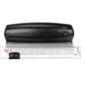 Peach 2in1 Laminating Photo Kit PBP105 - Laminator - värmelaminator - påse - 22 cm - med Ruler Trimmer PC100-04