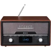 Denver retro stereo DAB+ FM / retro musiksystem med CD och Bluetooth / stereoanläggning retrodesign