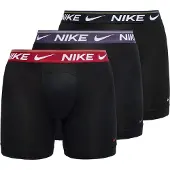 Nike Boxershorts Ultra Comfort Dri-fit 3-pack - Svart/bordeaux/lila, storlek X-Small