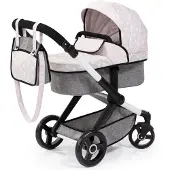 Bayer - Dolls Pram Xeo - Pink/Grey
