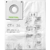 Festool 497542 Säkerhetsfilterpåse 3 st