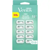Gillette Venus - Pro Smooth Sensitive Razor Blades - for sensitive skin - Green/White - 10 pcs