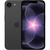 Apple iPhone 17e - 5G smartphone - dual-SIM / Internminne 512 GB - OLED-skärm - 6.1 - 2532 x 1170 pixlar - rear camera 48 MP - front camera 12 MP - svart