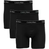 Calvin Klein 3 Pack Boxer Briefs Icon Cotton Stretch Metallic