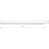 Nowodvorski Lighting LED taklampa Straight Nowodvorski Lighting, Svart, Vardagsrum / matsal, Metall, Modern, LED-taklampa