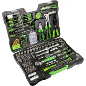 JBM Tool Case With Zinc Plated Sockets 303 Pieces Verktygssats