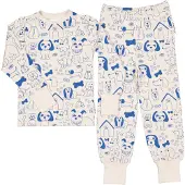 Geggamoja Pyjamas tvådelad Bambu Dogs - 122/128