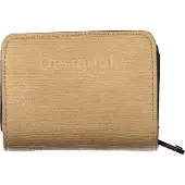 Desigual Ziparound Plånbok Beige Läder