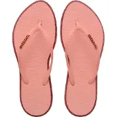 Havaianas Pantolette 'SLIM POINT GLITTER' brun / rosé
