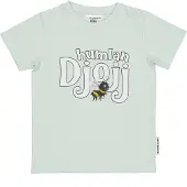 Geggamoja T-shirt logga Humlan Djojj Mint - 86/92