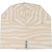 Geggamoja Mössa Bambu Zebra Beige - Baby 2-6 m