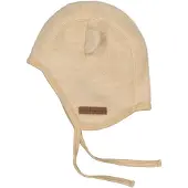 Geggamoja Hjälmmössa Ullfleece Beige - 52/54