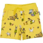 Geggamoja Collegeshorts Pettson och Findus Gul - 74/80