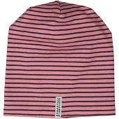 Geggamoja Topline Fleecemössa Rosa/Mörkblå - Baby 2-6 mån
