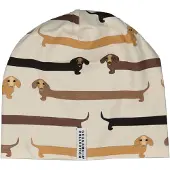 Geggamoja Fleecemössa Bambu Tax Beige - L 6 - Vuxen