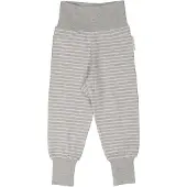 Geggamoja Babybyxor Bambu Classic Grå/Vit - 86/92