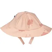 Geggamoja Sydväst /Regnhatt fodrad Moln Rosa - 4-6 år