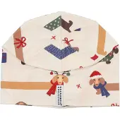 Geggamoja Mössa Bambu fleecefodrad Jultaxar - Baby 2-6 mån