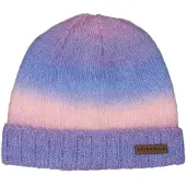 Geggamoja Stickad mössa Rainbow Purple - 2-6 år