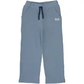 Geggamoja Byxor Waffle Dusty Blue - 122/128