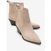 Forever & Always Julieta Läder Blockklack Western Boot (Dam)