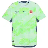 Puma Switzerland 2026 Authentic Away Jersey Men, storlek Medium