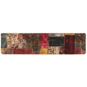 vidaXL Mattlöpare MARSA Flerfärgsdesign 250 x 50 cm Polyester och PVC