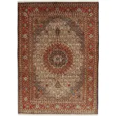 Rezas Moud Mahi orientalisk matta 207 x 291 cm