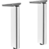 Hansgrohe Xelu Q möbelfötter 175/60 mm, 2 st., förkromad