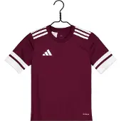 Adidas Funktionstopp 'Squa25' burgunder / vit