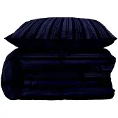 Södahl Sängkläder 140x220 cm - 100% damastvävd bomullssatin - Noble - Blå