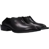 Moschino Svarta Lädermules