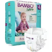 Bambo Nature Barnblöja, tape, miljömärkt, , 4 - (6 st.)