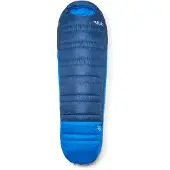 Rab - Sovsäckar trekking - Ascent -6C / 20F Tempest Blue/Maya Blue för Unisex - Storlek vänster - Blå