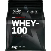 Star Nutrition Whey-100, 4 kg, Cookies &amp; Cream