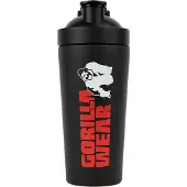 Gorilla wear Metal Shaker, 740 ml, black